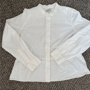Madewell peplum blouse